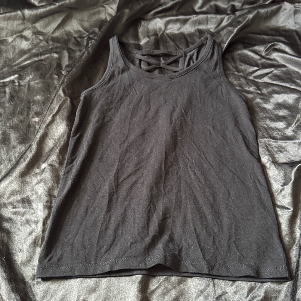 Old Navy Black Kids Tank Top
